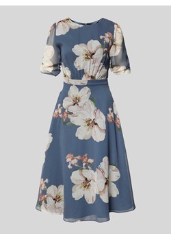 Sukienka koktajlowa z wzorem kwiatowym ze sklepu Peek&Cloppenburg  w kategorii Sukienki - zdjęcie 172646672