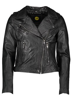 Buffalo Skórzana kurtka w kolorze czarnym ze sklepu Limango Polska w kategorii Kurtki damskie - zdjęcie 172646690
