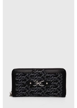 Juicy Couture portfel damski kolor czarny WEJQN5492WZC ze sklepu ANSWEAR.com w kategorii Portfele damskie - zdjęcie 172647911