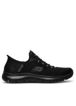 Skechers Sneakersy SUMMITS SLIP INS 232457 BBK Czarny ze sklepu MODIVO w kategorii Buty sportowe męskie - zdjęcie 172649443