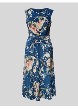 Sukienka midi z wiązanym detalem model ‘TESSANNE’ ze sklepu Peek&Cloppenburg  w kategorii Sukienki - zdjęcie 172651614