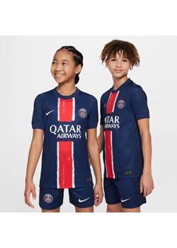 Koszulka piłkarska dla dużych dzieci Nike Dri-FIT Paris Saint-Germain Stadium 2024/25 (wersja domowa) – replika - Niebieski ze sklepu Nike poland w kategorii T-shirty chłopięce - zdjęcie 172651620
