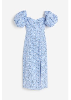 H & M - Sukienka z odkrytymi ramionami - Niebieski ze sklepu H&M w kategorii Sukienki - zdjęcie 172651672