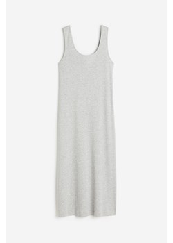 H & M - Sukienka w prążki - Szary ze sklepu H&M w kategorii Sukienki - zdjęcie 172651731