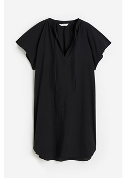 H & M - Bawełniana sukienka tunikowa - Czarny ze sklepu H&M w kategorii Sukienki - zdjęcie 172651742