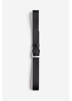 H & M - Skórzany pasek - Czarny ze sklepu H&M w kategorii Paski męskie - zdjęcie 172651771