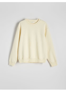 Reserved - Bluza comfort fit z emblematem - jasnożółty ze sklepu Reserved w kategorii Bluzy męskie - zdjęcie 172653023