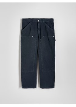 Reserved - Spodnie loose fit - ciemnoszary ze sklepu Reserved w kategorii Spodnie męskie - zdjęcie 172653193