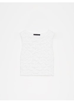 Mohito - Top - biały ze sklepu Mohito w kategorii Bluzki damskie - zdjęcie 172654313