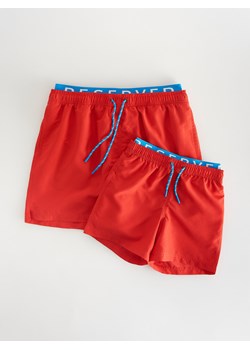 Reserved - Szorty kąpielowe - czerwony ze sklepu Reserved w kategorii Kąpielówki chłopięce - zdjęcie 172656561