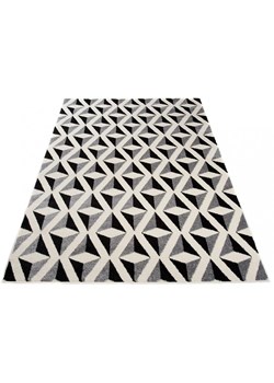 Biało szary dywan geometryczny - Maero 3X ze sklepu Edinos.pl w kategorii Dywany - zdjęcie 172661343