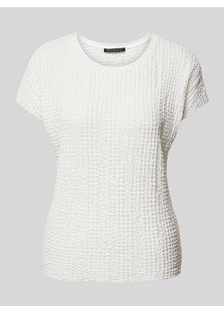 T-shirt z fakturowanym wzorem ze sklepu Peek&Cloppenburg  w kategorii Bluzki damskie - zdjęcie 172662181