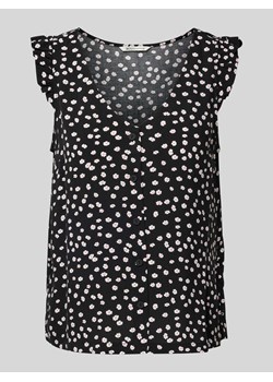 Top bluzkowy z nadrukiem z motywem na całej powierzchni ze sklepu Peek&Cloppenburg  w kategorii Bluzki damskie - zdjęcie 172662210