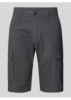 Spodnie cargo z prostą nogawką i kieszeniami cargo ze sklepu Peek&Cloppenburg  w kategorii Spodenki męskie - zdjęcie 172662241