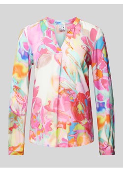 Bluzka z kwiatowym wzorem model ‘Multi Aquarell’ ze sklepu Peek&Cloppenburg  w kategorii Bluzki damskie - zdjęcie 172662243