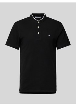Koszulka polo z wyhaftowanym logo model ‘PAULOS’ ze sklepu Peek&Cloppenburg  w kategorii T-shirty męskie - zdjęcie 172662252
