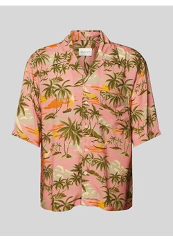 Koszula casualowa o kroju regular fit ze wzorem na całej powierzchni ze sklepu Peek&Cloppenburg  w kategorii Koszule męskie - zdjęcie 172662321