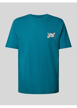 T-shirt z nadrukiem z logo ze sklepu Peek&Cloppenburg  w kategorii T-shirty męskie - zdjęcie 172662502