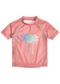 Playshoes Koszulka kąpielowa &quot;Palmen&quot; w kolorze jasnoróżowym ze sklepu Limango Polska w kategorii Bluzki dziewczęce - zdjęcie 172662884