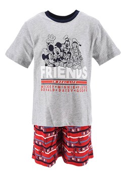 Disney Mickey Mouse Piżama &quot;Mickey&quot; w kolorze szaro-czerwonym ze sklepu Limango Polska w kategorii Piżamy dziecięce - zdjęcie 172663094