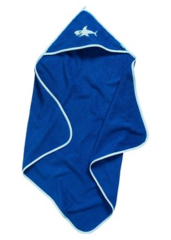 Playshoes Ręcznik w kolorze niebieskim z kapturem ze sklepu Limango Polska w kategorii Ręczniki dla dzieci - zdjęcie 172663372