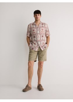 Reserved - Wzorzysta koszula comfort fit - wielobarwny ze sklepu Reserved w kategorii Koszule męskie - zdjęcie 172663883