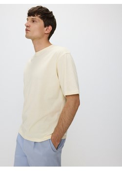 Reserved - T-shirt comfort fit - jasnożółty ze sklepu Reserved w kategorii T-shirty męskie - zdjęcie 172664101