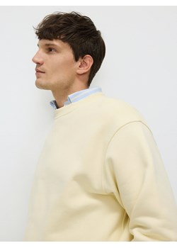 Reserved - Bluza comfort fit z emblematem - jasnożółty ze sklepu Reserved w kategorii Bluzy męskie - zdjęcie 172664110