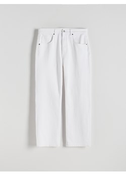 Reserved - Jeansy straight leg - biały ze sklepu Reserved w kategorii Jeansy męskie - zdjęcie 172664172