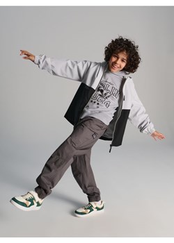 Sinsay - Spodnie pull on - szary ze sklepu Sinsay w kategorii Spodnie chłopięce - zdjęcie 172664561