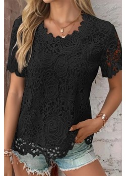 Bluzka KROELA BLACK ze sklepu Ivet Shop w kategorii Bluzki damskie - zdjęcie 172665730