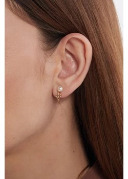 TORY BURCH Kolczyki Kira Pearl Chain Earring ze sklepu Gomez Fashion Store w kategorii Kolczyki - zdjęcie 172667641