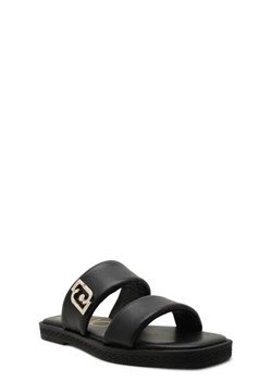 Liu Jo Skórzane klapki IMAN 01 ze sklepu Gomez Fashion Store w kategorii Klapki damskie - zdjęcie 172668972