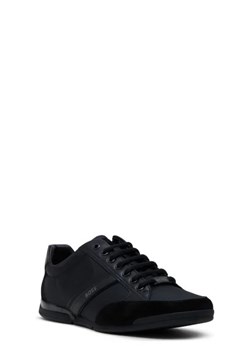 BOSS BLACK Sneakersy Saturn_Lowp | z dodatkiem skóry ze sklepu Gomez Fashion Store w kategorii Buty sportowe męskie - zdjęcie 172669774