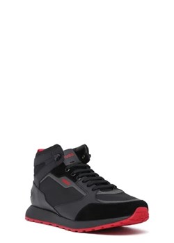HUGO Sneakersy Icelin Hito | z dodatkiem skóry ze sklepu Gomez Fashion Store w kategorii Buty sportowe męskie - zdjęcie 172670764
