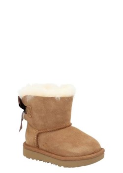 UGG Skórzane śniegowce T MINI BAILEY BOW II ze sklepu Gomez Fashion Store w kategorii Buty zimowe dziecięce - zdjęcie 172671681