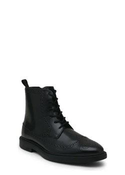 BOSS BLACK Skórzane buty Larry Halb brbu ze sklepu Gomez Fashion Store w kategorii Buty zimowe męskie - zdjęcie 172672620
