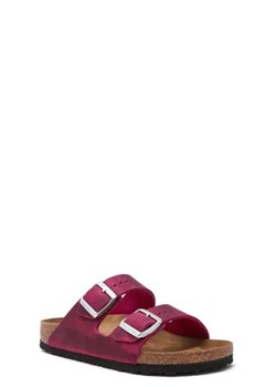 Birkenstock Skórzane klapki Arizona LEOI ze sklepu Gomez Fashion Store w kategorii Klapki damskie - zdjęcie 172674364