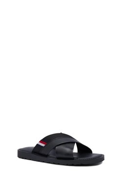 Tommy Hilfiger Skórzane klapki CRISS C ze sklepu Gomez Fashion Store w kategorii Klapki męskie - zdjęcie 172675922