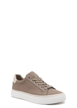 Calvin Klein Sneakersy VULC LACE UP DIAM FOX MONO JACQ | z dodatkiem skóry ze sklepu Gomez Fashion Store w kategorii Buty sportowe damskie - zdjęcie 172676721