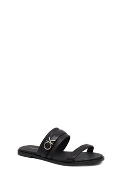 Calvin Klein Skórzane klapki ALMOND ze sklepu Gomez Fashion Store w kategorii Klapki damskie - zdjęcie 172678174