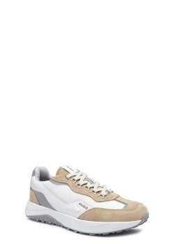 HUGO Sneakersy Kane | z dodatkiem skóry ze sklepu Gomez Fashion Store w kategorii Buty sportowe męskie - zdjęcie 172680880