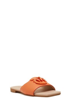 Pinko Skórzane klapki MARLI 01 CALF ze sklepu Gomez Fashion Store w kategorii Klapki damskie - zdjęcie 172683744