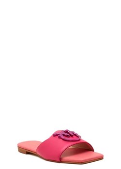 Pinko Skórzane klapki MARLI 01 CALF ze sklepu Gomez Fashion Store w kategorii Klapki damskie - zdjęcie 172684224