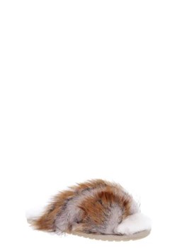 EMU Australia Wełniane obuwie domowe Mayberry Lava | z dodatkiem skóry ze sklepu Gomez Fashion Store w kategorii Kapcie damskie - zdjęcie 172685363