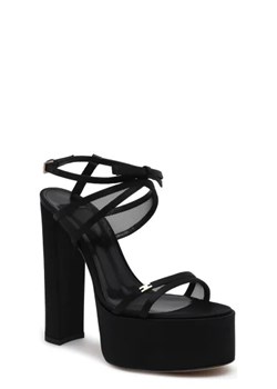 Elisabetta Franchi Skórzane sandały na słupku ze sklepu Gomez Fashion Store w kategorii Sandały damskie - zdjęcie 172689590
