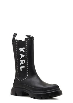 Karl Lagerfeld Skórzane sztyblety TREKKA MAX KC ze sklepu Gomez Fashion Store w kategorii Workery damskie - zdjęcie 172693524