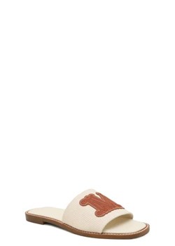 Max Mara Leisure Skórzane klapki GENEVE ze sklepu Gomez Fashion Store w kategorii Klapki damskie - zdjęcie 172695481