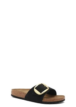 Birkenstock Skórzane klapki Madrid Big Buckle ze sklepu Gomez Fashion Store w kategorii Klapki damskie - zdjęcie 172695951