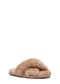 EMU Australia Wełniane obuwie domowe Mayberry | z dodatkiem skóry ze sklepu Gomez Fashion Store w kategorii Kapcie damskie - zdjęcie 172697784